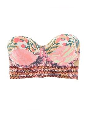 MAAJI Underwire tie back bandeau bikini top size Small